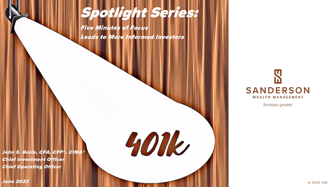 Spotlight Series: 401(k)