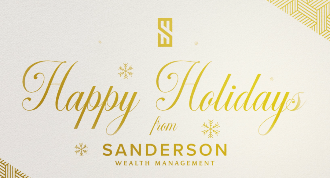 A Festive Greeting from Sanderson